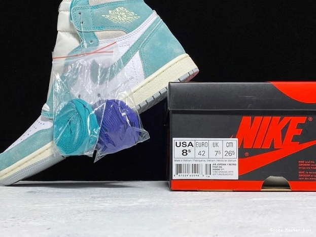 Retro Turbo Green Air 1 OG Jordan 555088-311 High 0630